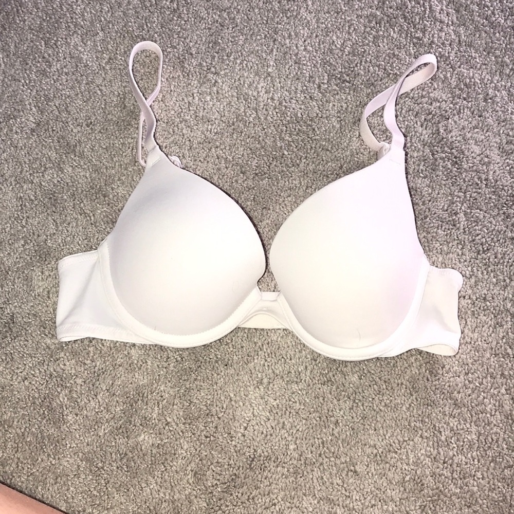 Pink push up bra